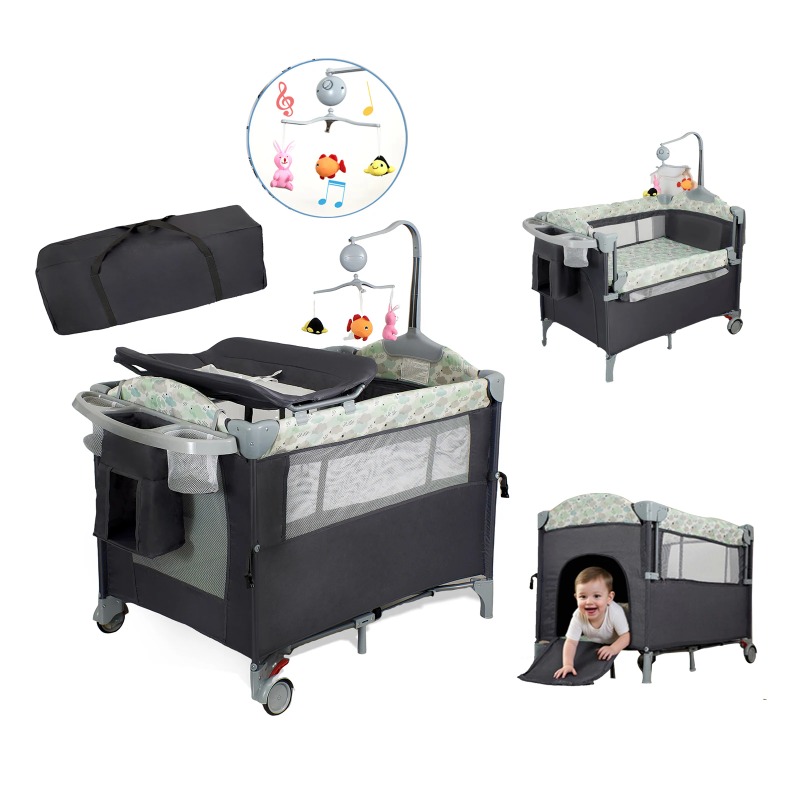 Baby Nursery Table - Pack n Play Portable Playard with