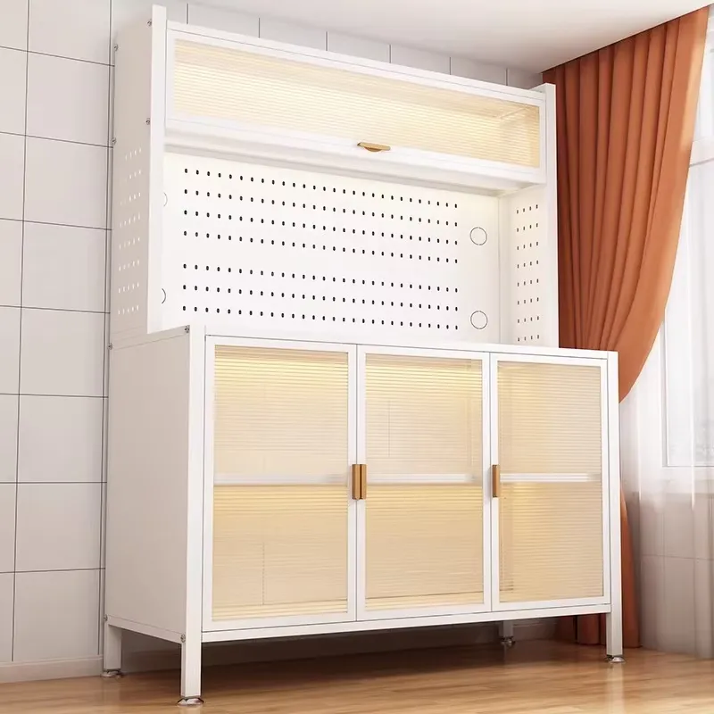 Baby Nursery Unit - Modern Baby Feeding Cabinet with Steel