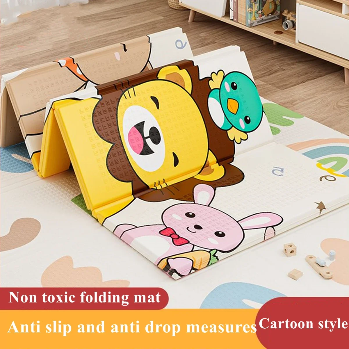 Non-Toxic Baby Play Mat Foldab - đánh giá và giá Baby Nursery Rug