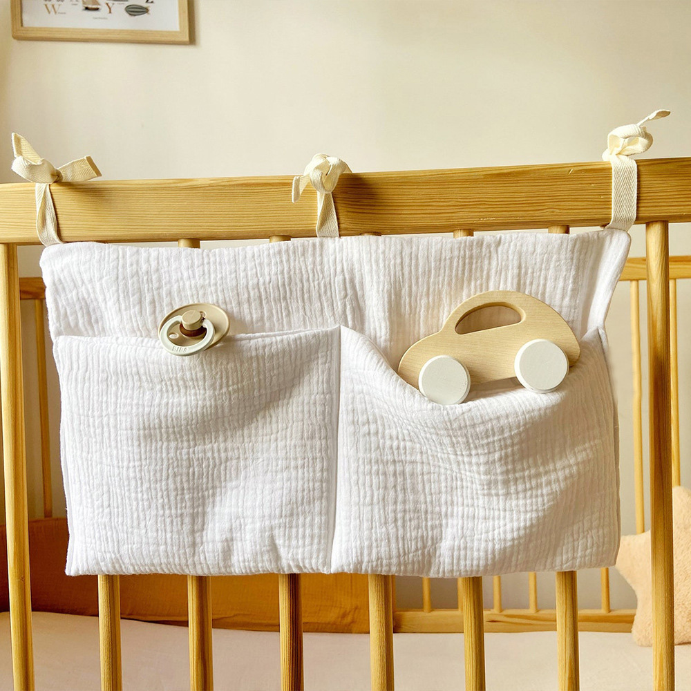 Muslin Baby Crib Organizer Cot - đánh giá và giá Baby Nursery Organiser