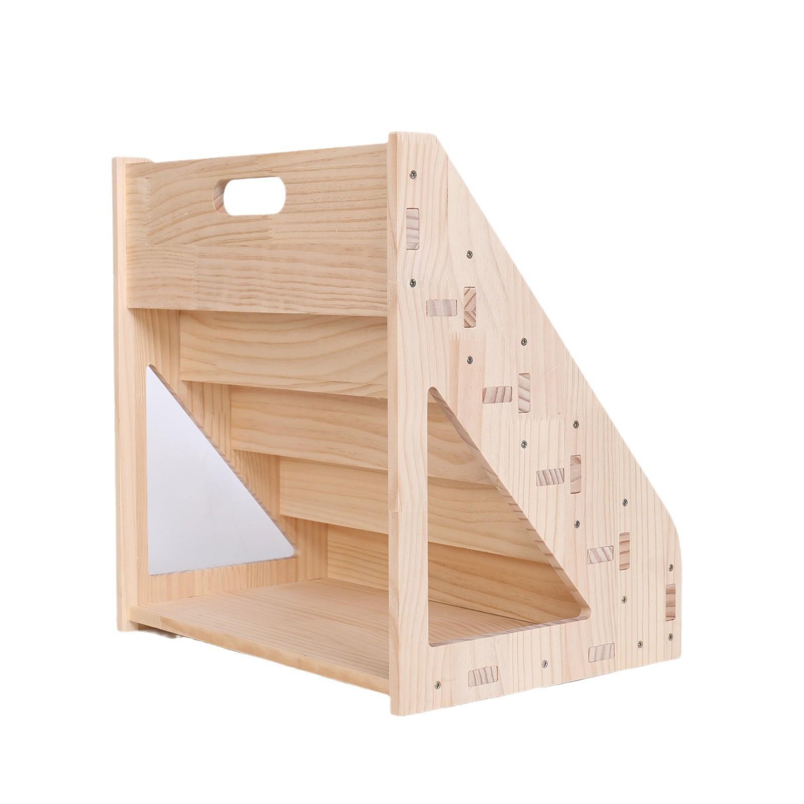 Kids Bookshelf Wooden Storage  - đánh giá và giá Baby Nursery Unit