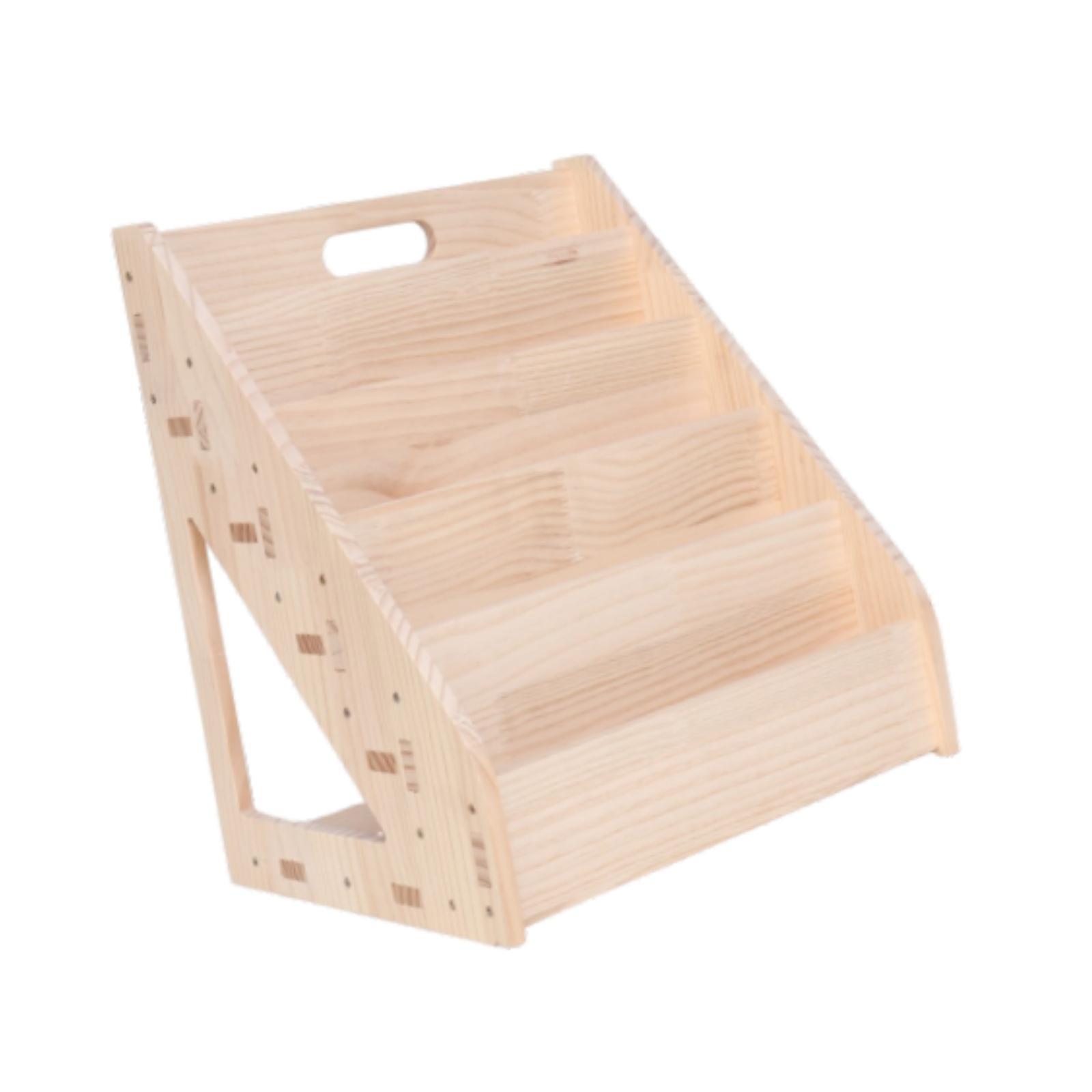 Kids Bookshelf Wooden Storage  - đánh giá và giá Baby Nursery Unit