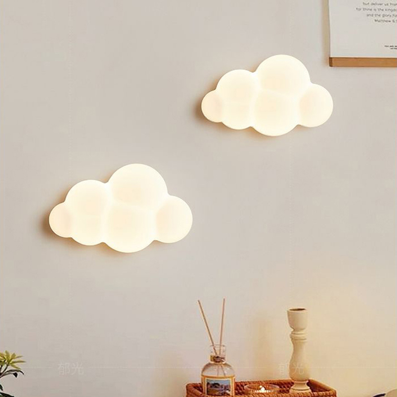 White Cloud Wall Lamps for Chi - đánh giá và giá Baby Nursery Wall Lights