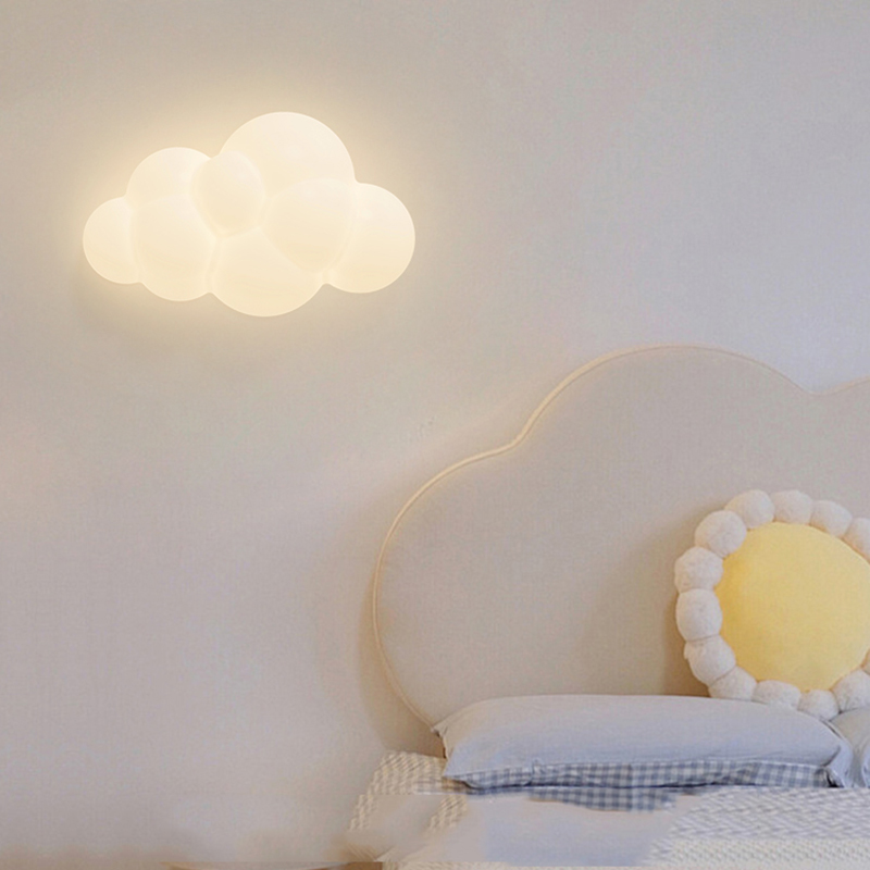 White Cloud Wall Lamps for Chi - đánh giá và giá Baby Nursery Wall Lights