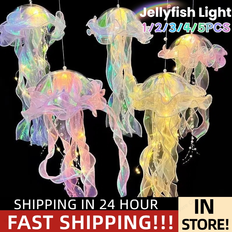Gradient Jellyfish LED Night L - đánh giá và giá Baby Nursery Decor Girl