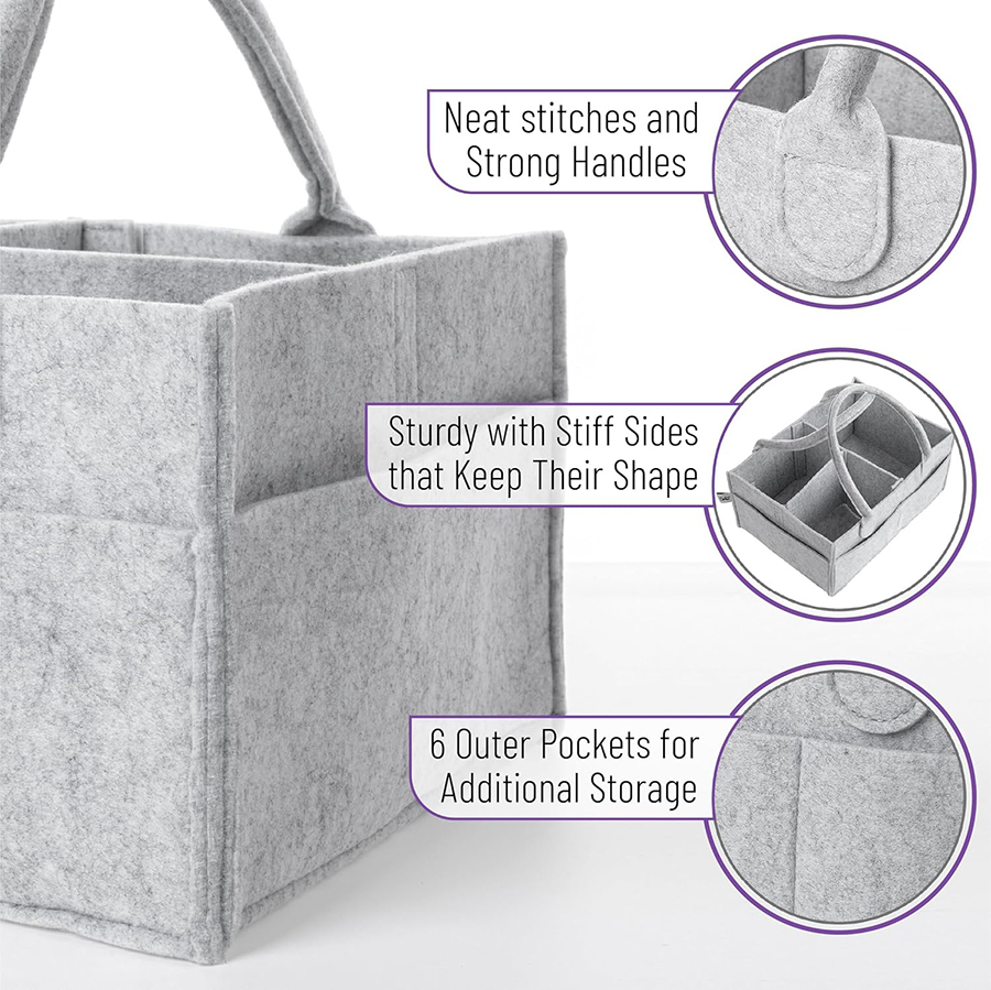Baby Felt Storage Nursery Orga - đánh giá và giá Baby Nursery Organiser