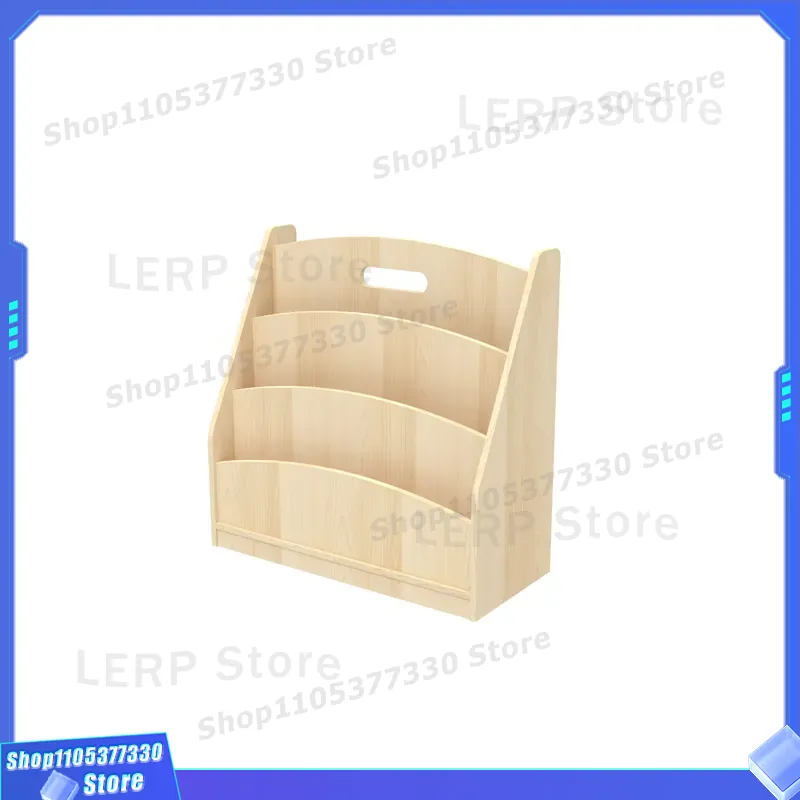 Wooden Hollow Daycare Furnitur - đánh giá và giá Baby Bookshelf Small