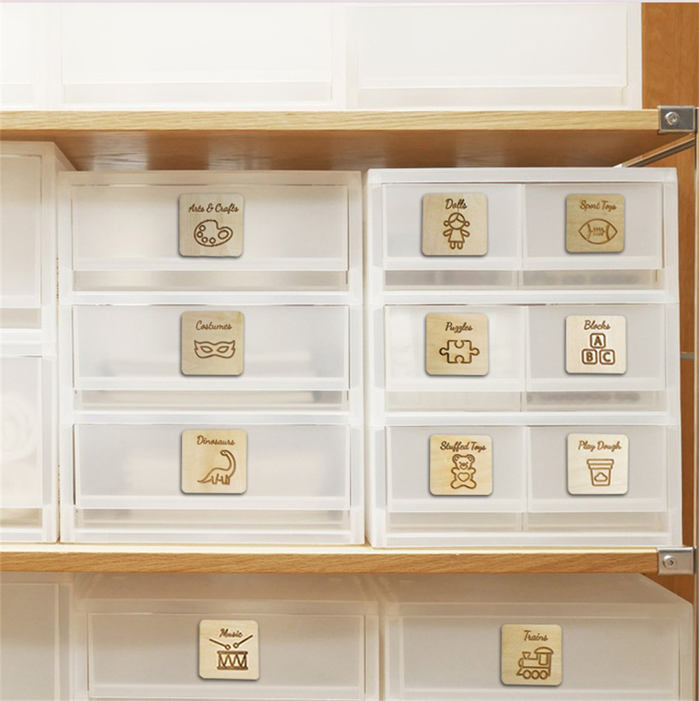 Wooden Storage Tags Baby Nurse - đánh giá và giá Baby Nursery Bundles