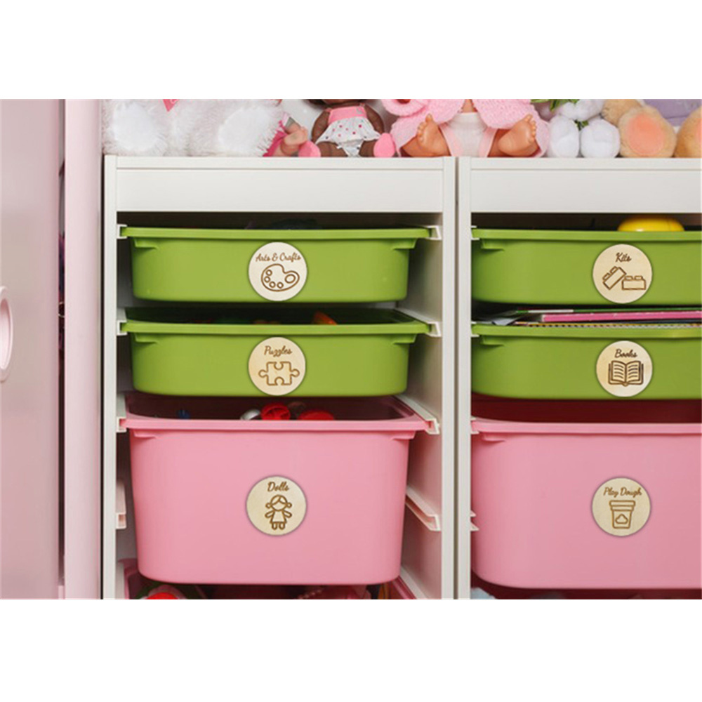 Wooden Storage Tags Baby Nurse - đánh giá và giá Baby Nursery Bundles
