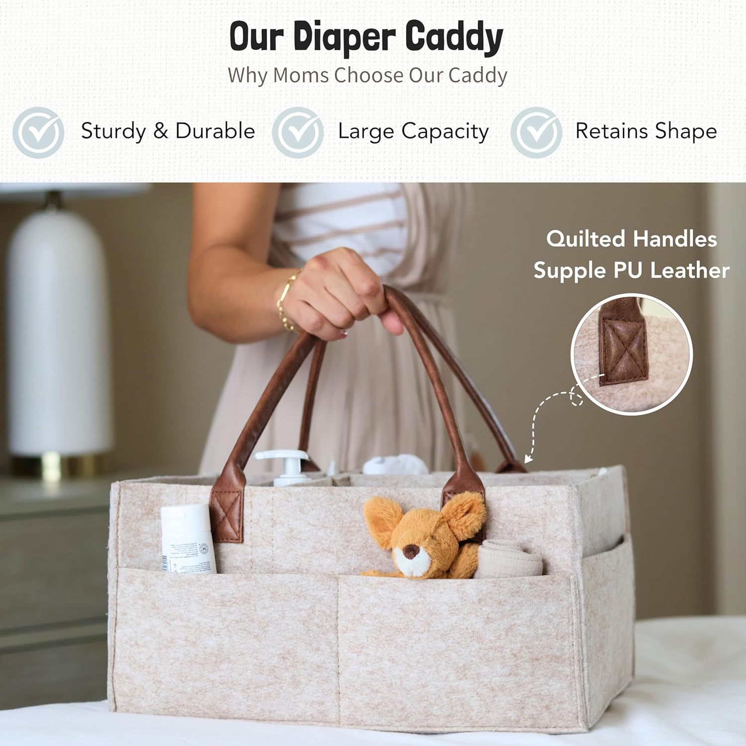 Baby Felt Storage Nursery Orga - đánh giá và giá Baby Nursery Organiser