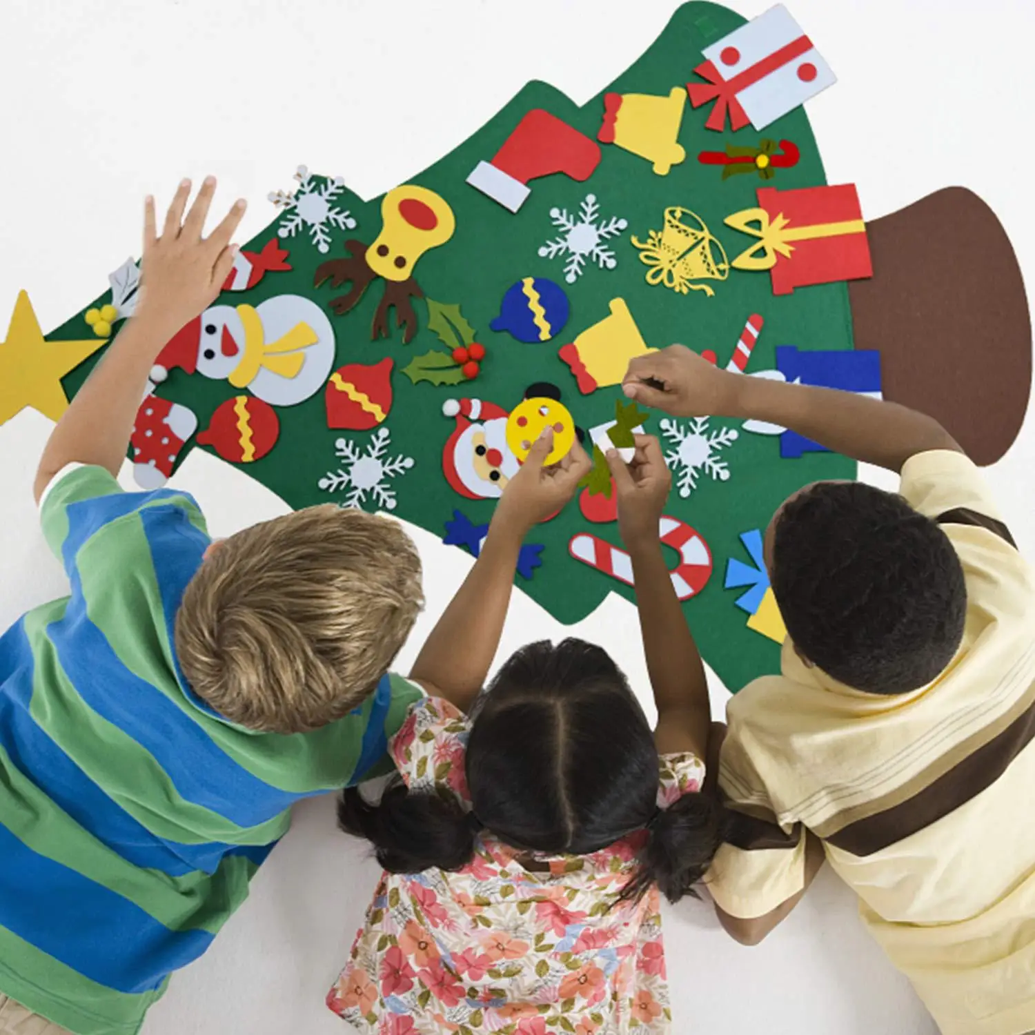 DIY Felt Christmas Tree for To - đánh giá và giá Baby Nursery Wall Lights