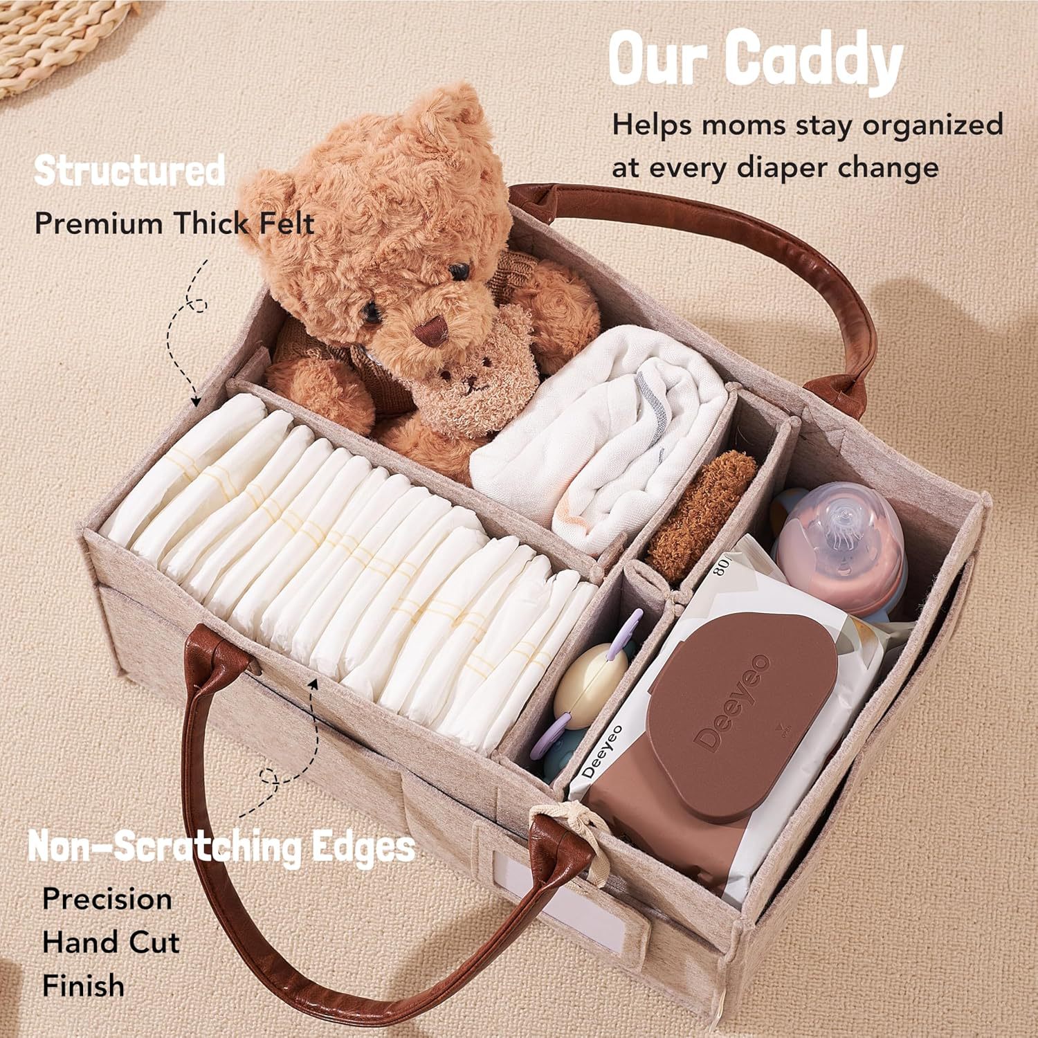 Baby Felt Storage Nursery Orga - đánh giá và giá Baby Nursery Organiser