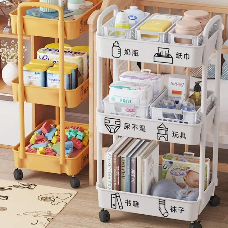 Small Cart Storage Rack Newbor - đánh giá và giá Baby Bookshelf Small