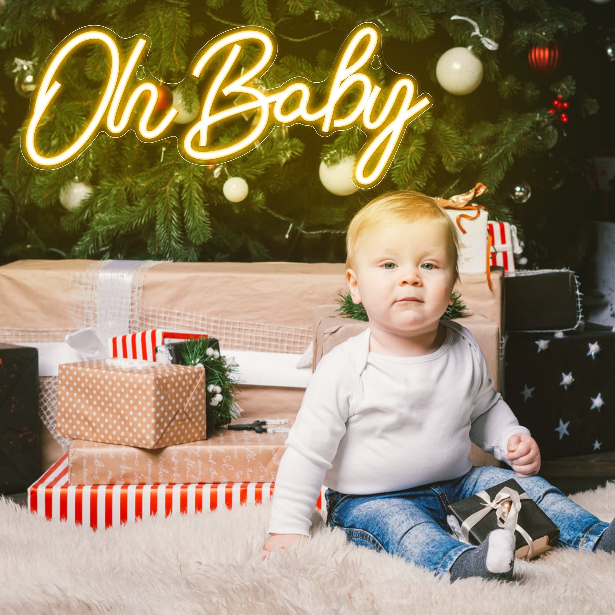 Oh Baby Neon Sign USB Dimmable - đánh giá và giá Baby Nursery Wall Lights