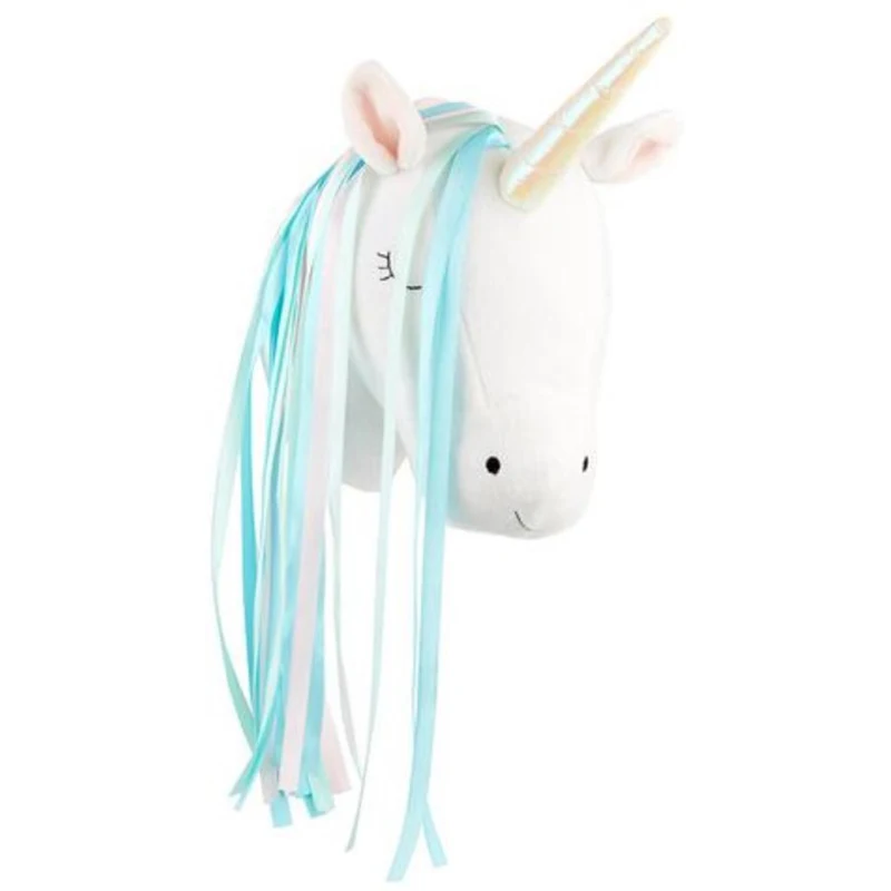 Unicorn Plush Animal Head Wall - đánh giá và giá Baby Nursery Decor Girl
