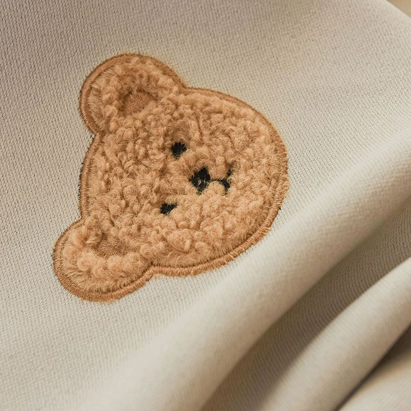 Korean Cartoon Brown Plush Bea - đánh giá và giá Baby Nursery Curtains