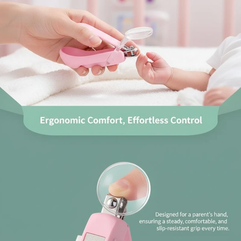Baby Nail Clippers with Magnif - đánh giá và giá Baby Nursery Unit