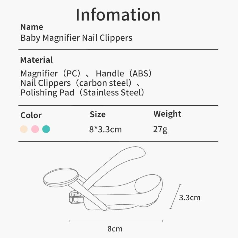 Baby Nail Clippers with Magnif - đánh giá và giá Baby Nursery Unit