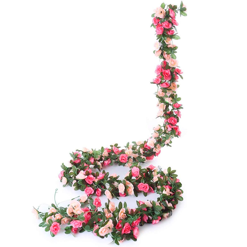 8.2ft Artificial Rose Garland  - đánh giá và giá Baby Nursery Decor Girl