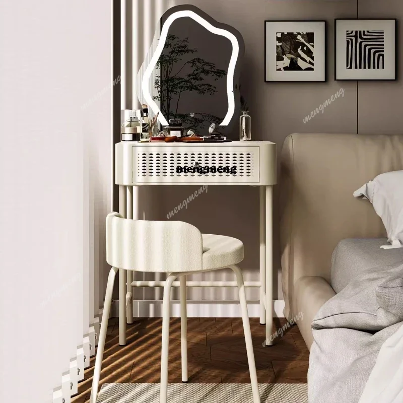 White Nordic Organizer Vanity  - đánh giá và giá Drawer Dresser White