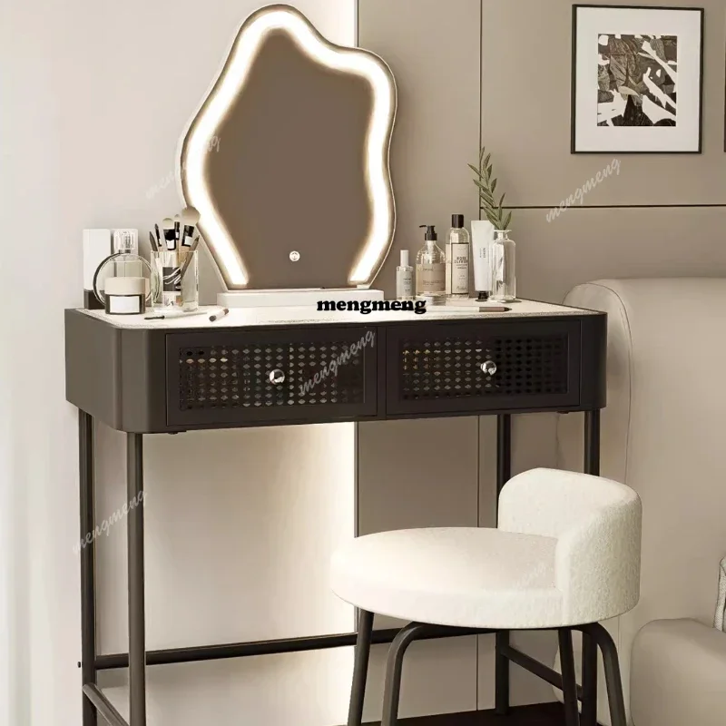White Nordic Organizer Vanity  - đánh giá và giá Drawer Dresser White