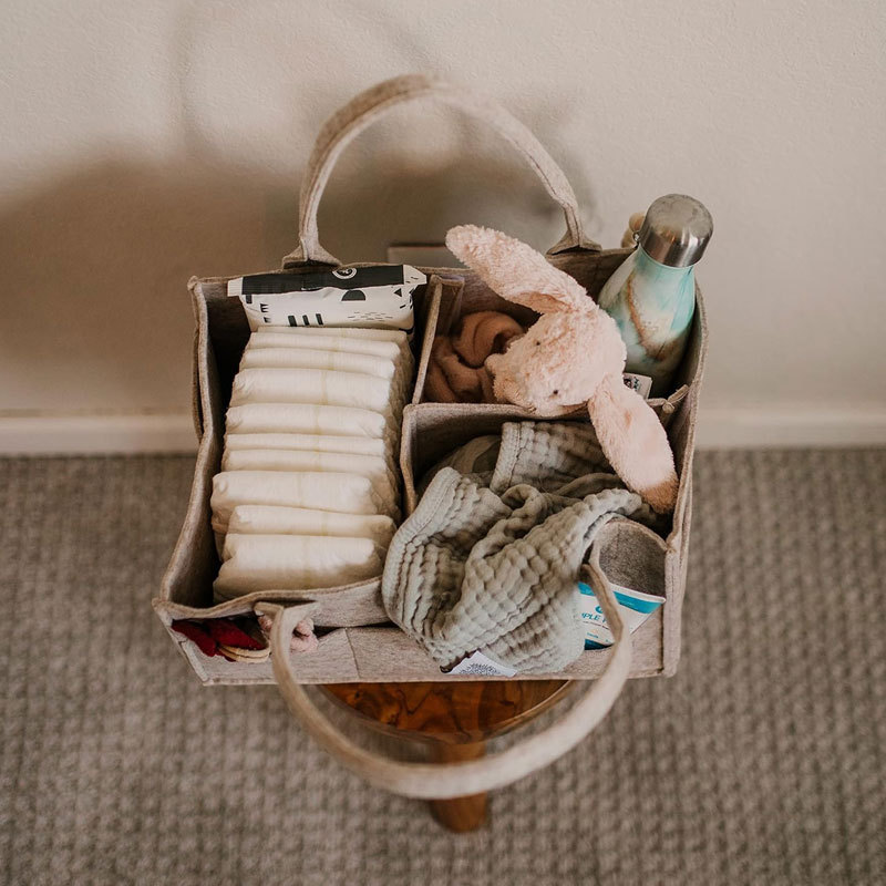 Diaper Caddy - Nursery Storage - đánh giá và giá Baby Nursery Organiser