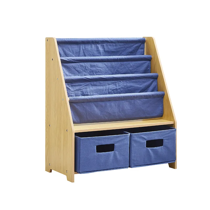 Kids Canvas Bookshelf Layered  - đánh giá và giá Baby Nursery Unit