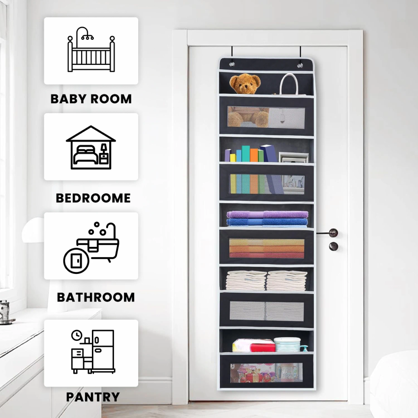Over The Door Storage Organise - đánh giá và giá Baby Nursery Organiser