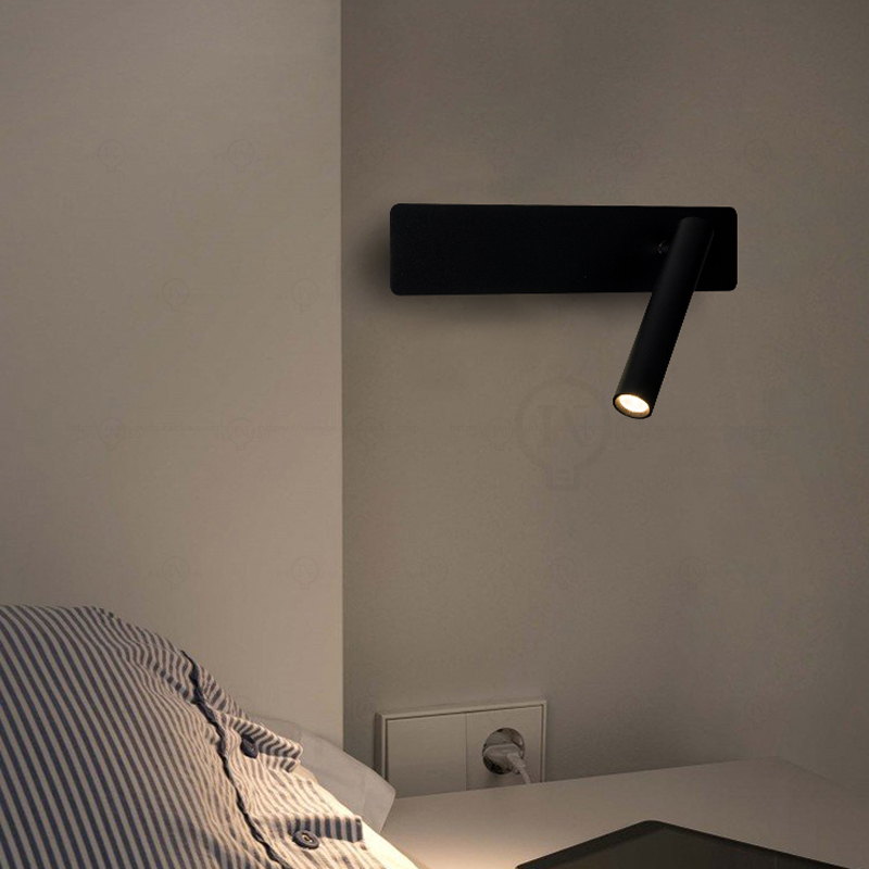 White Nordic LED Bedside Readi - đánh giá và giá Baby Nursery Wall Lights