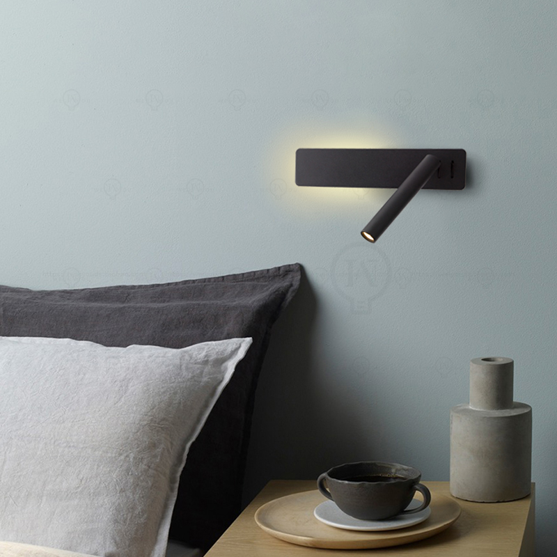 White Nordic LED Bedside Readi - đánh giá và giá Baby Nursery Wall Lights