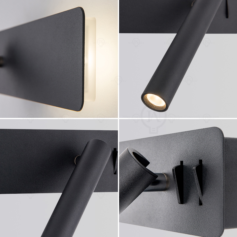 White Nordic LED Bedside Readi - đánh giá và giá Baby Nursery Wall Lights