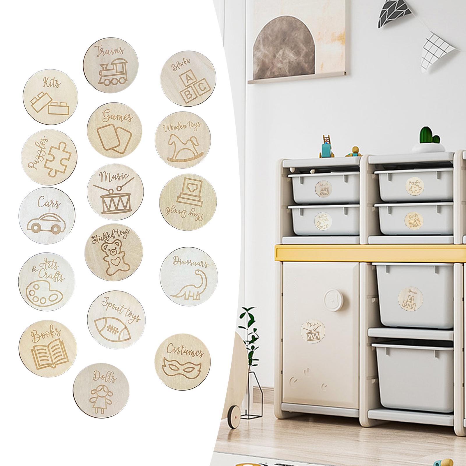 Wooden Storage Tags Baby Nurse - đánh giá và giá Baby Nursery Bundles