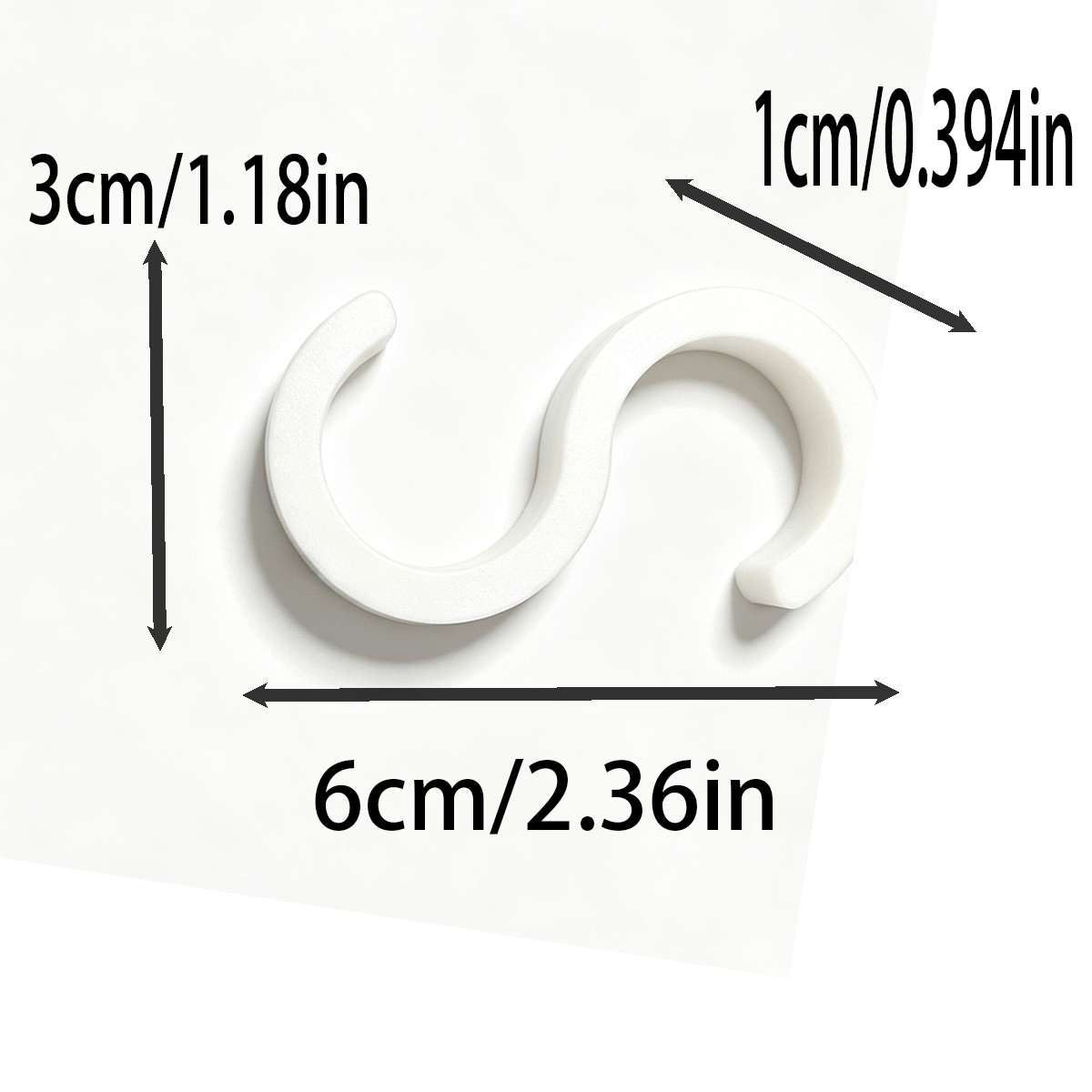 White 5Pc S-Shaped Hooks, Spec - đánh giá và giá Drawer Dresser White